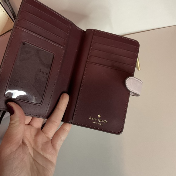 KATE SPADE Madison color block medium satchel Bundled with Bi Fold wallet. - Picture 12 of 13